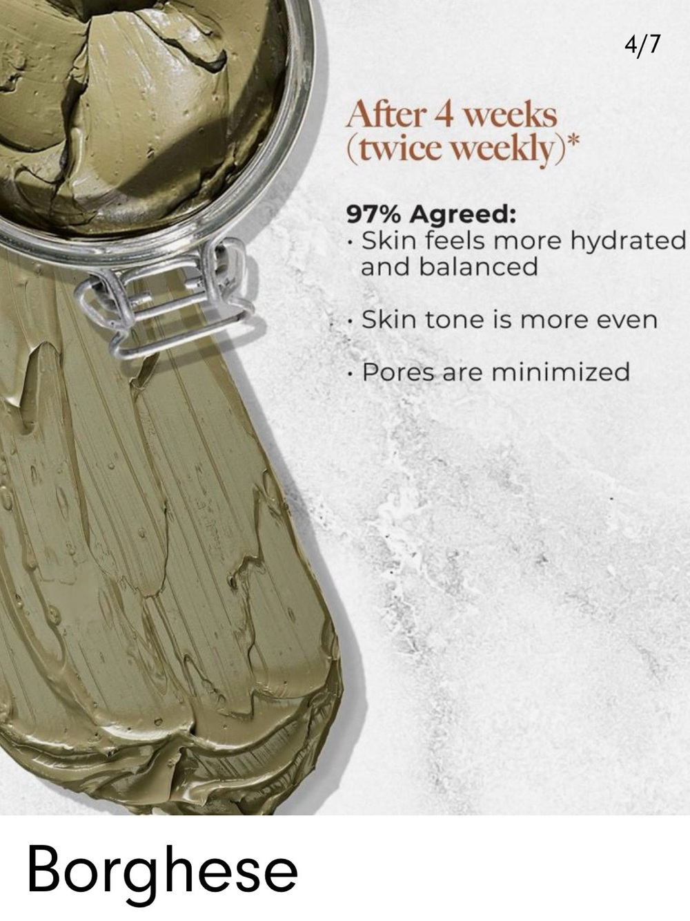 Borghese Fango Detoxifying Mud Mask — DUO- Two 7.5 oz jars - Picture 5 of 7